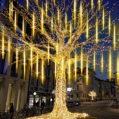 LUCES LED FORMA DE LLUVIANAVIDEÑA🎄🌟